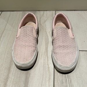 Vans Pink suede